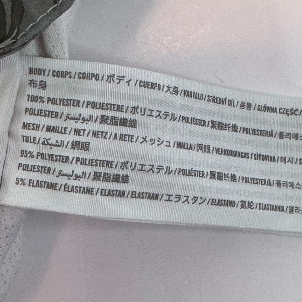 Abercrombie & Fitch Men’s Floral Swim Trunks Board Shorts Gray Pink Blue Size 28 - Picture 13 of 14